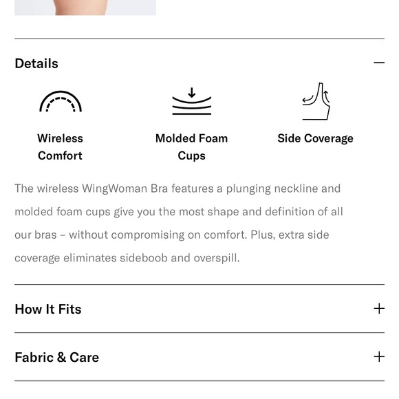 Knix Wingwoman Contour Wireless Nude Bra - Picture 14 of 16